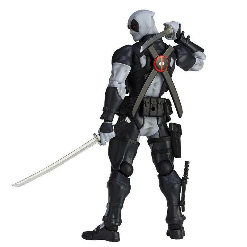 AMAZING YAMAGUCHI Deadpool Action Figure X-Men Mutants Joint Movable KAIYODO Movie Model Toys for Kids Gift