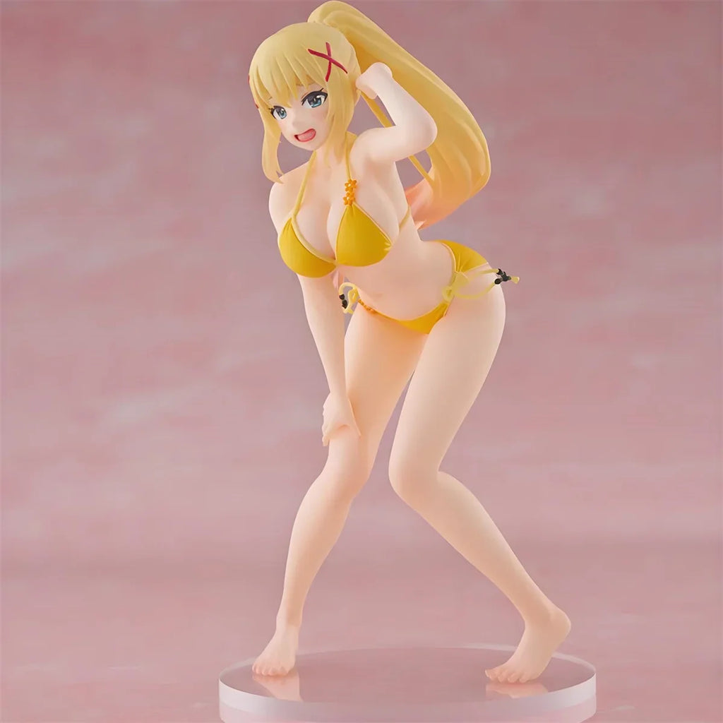 TAiTO Coreful God's Blessing On This Wonderful World Season 3 Darkness ~Swimming Wear Ver.~ PVC 18CM Action Figures Model Toy