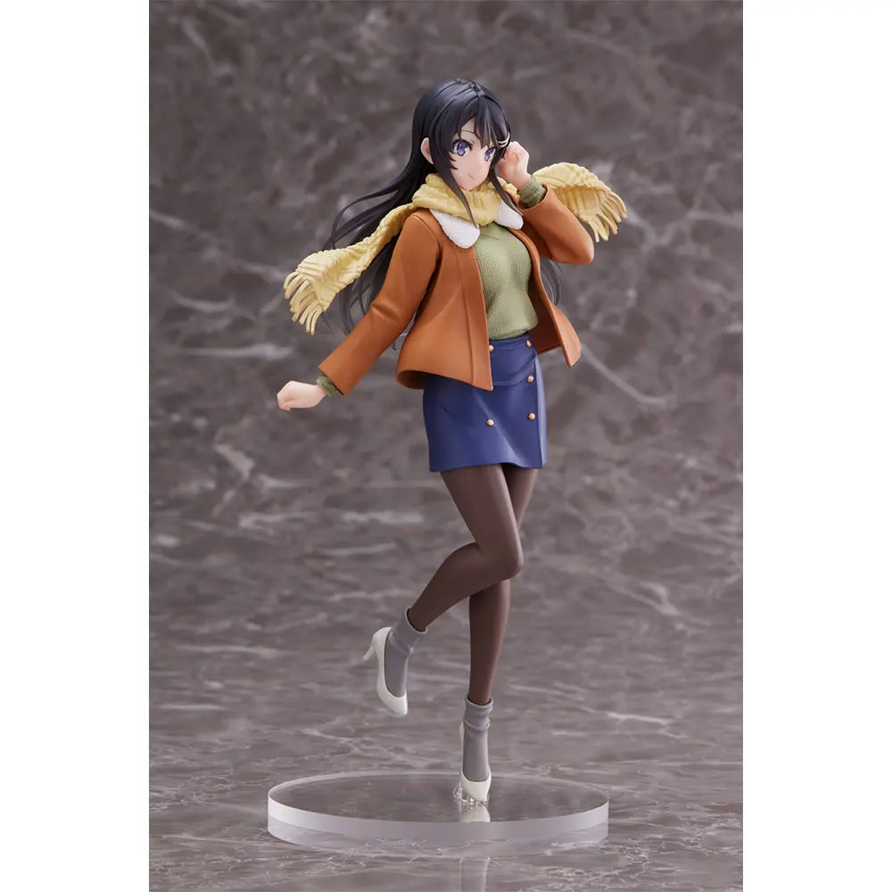 18CM Anime Rascal Does Not Dream of Bunny Girl Senpai Figure Sakurajima Mai Stand Animation Model Toy Gift Collection Decoration