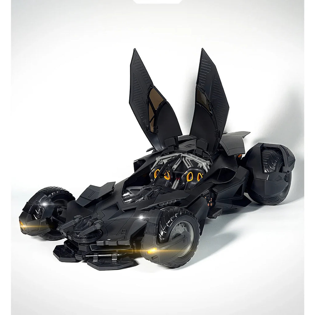 Hot XWS Batmobile Assembly Model DC Justice League BVS Batman Action Figure 1/12 Big Ben Batman Statue Collection Kid Toy
