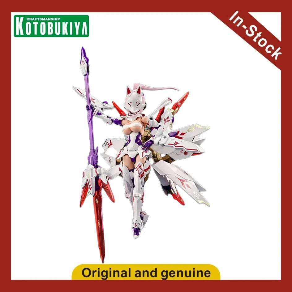 In Stock Original Kotobukiya KP515 Megami Device 12 ASRA  ASRANINE-TAILS Suit Gift Collection Ornaments Collection Anime Toys