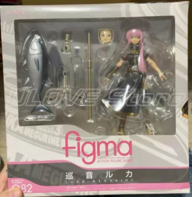 Original Max Factory Figma#082 VOCALOID Megurine Luka Action Figure Anime Figure Model