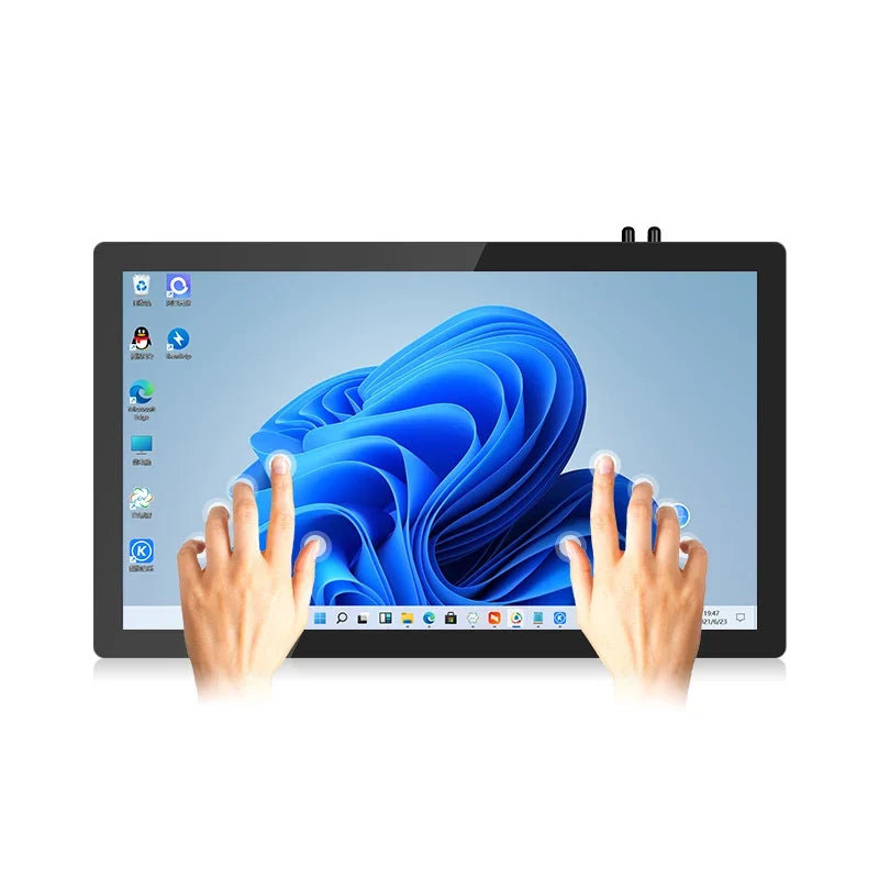15.6 Inch All in One Capacitive Touch Screen PC Industrial Panel Computer