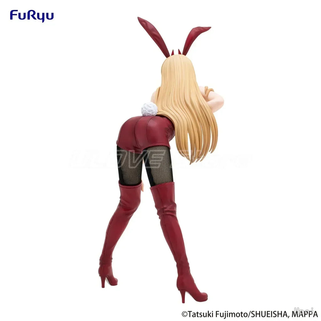 In Stock Original FuRyu BiCute Bunnies Figure CHAINSAW MAN POWER Animation Figure Model Collection Gift Ornaments