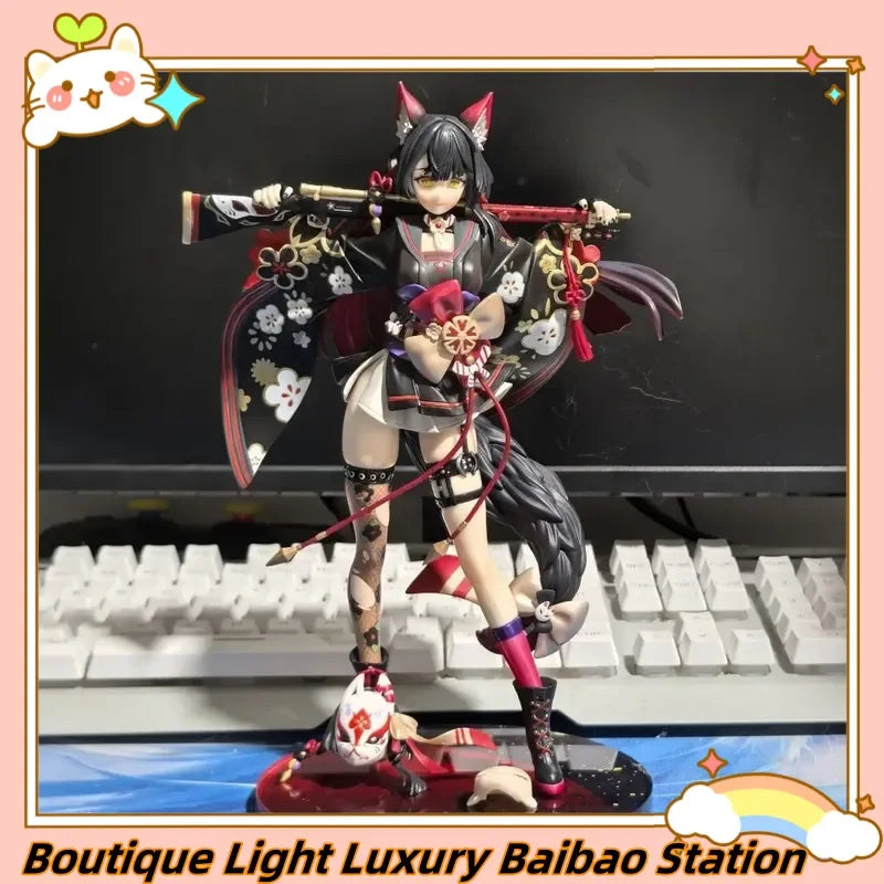 Blue Archive Wakamo Game Girl Figure - Standing Position Model Statue For Boys Desktop Decoration Collection Ornament Toys Gifts