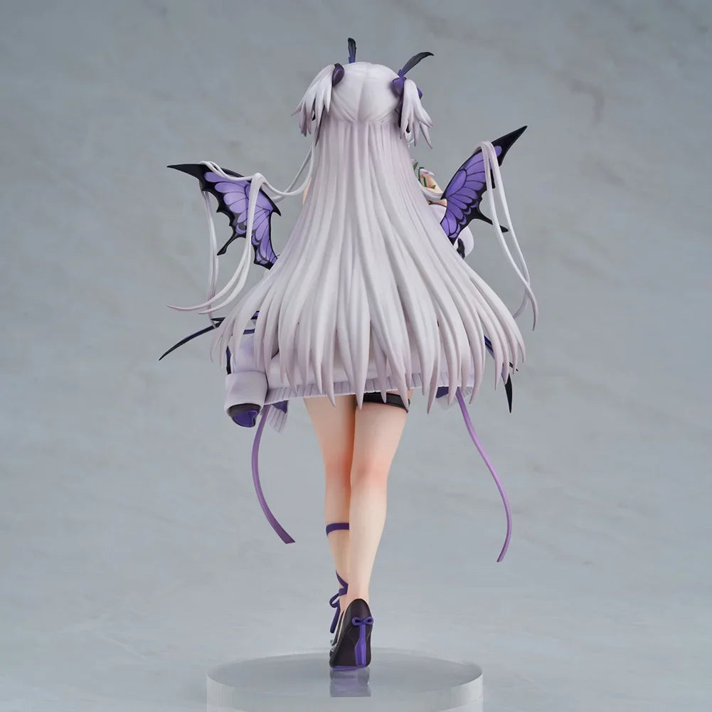 Anime Bechuania Figure Butterfly Girl Standing Desktop Ornament PVC Action Adult Figure Connecting Bechuania Model Gift Toy 23cm