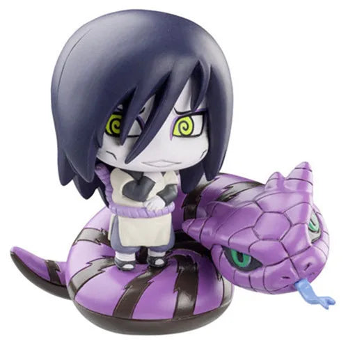 6pcs/set Anime Q-version NARUTO Necromancy Ninja War PVC Action Figures Kids Toys New Year's Christmas Gift 6cm