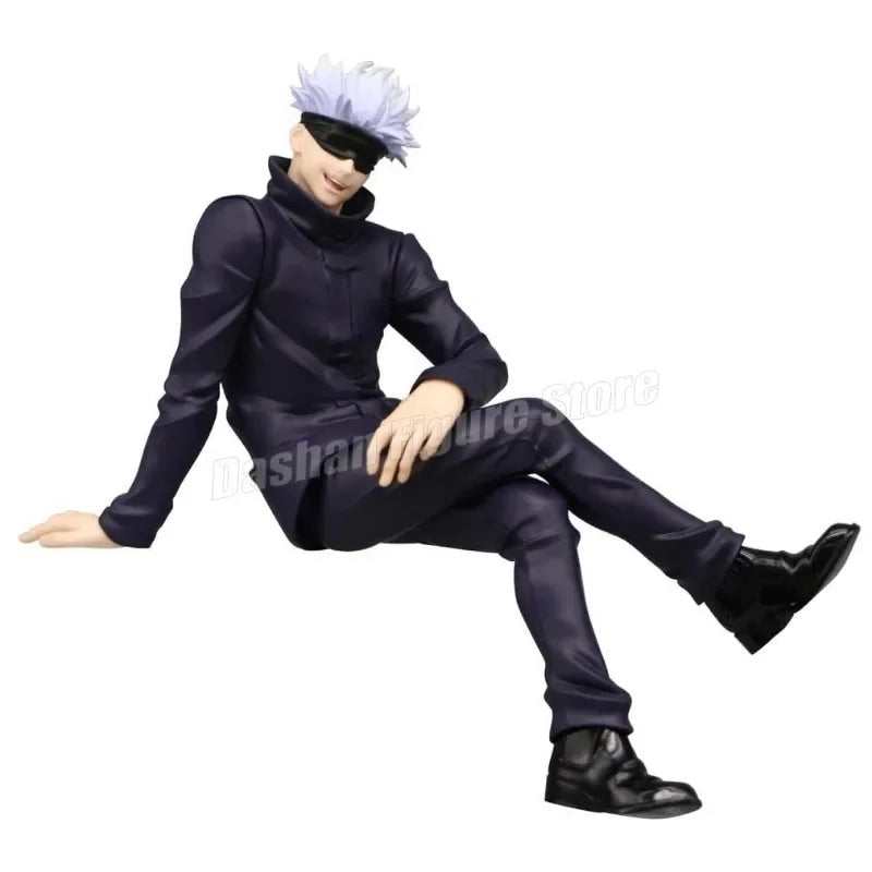 Anime Jujutsu Kaisen Satoru Gojo Geto Suguru Itadori Yuji Action Figure Noodle Stopper PVC Decorations Model Toys Holiday Gifts