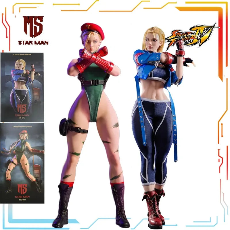 STARMAN Original 1/6 Mobile Doll Soldiers Series Street Fighter Jami Anime Action Figure Model Toys Collectible Gifts for Friend