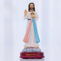 High 13.5CM Classical Hand Raising Figure Ornaments Easter Decoration Resin Crafts Gifts