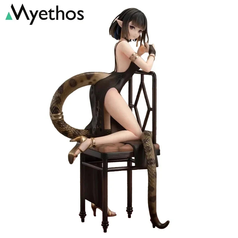 In Stock Genuine Original Myethos Ines Eunectes Hellagur W Shengli VER. Arknights Action Anime Figure Collectible Model Dolls