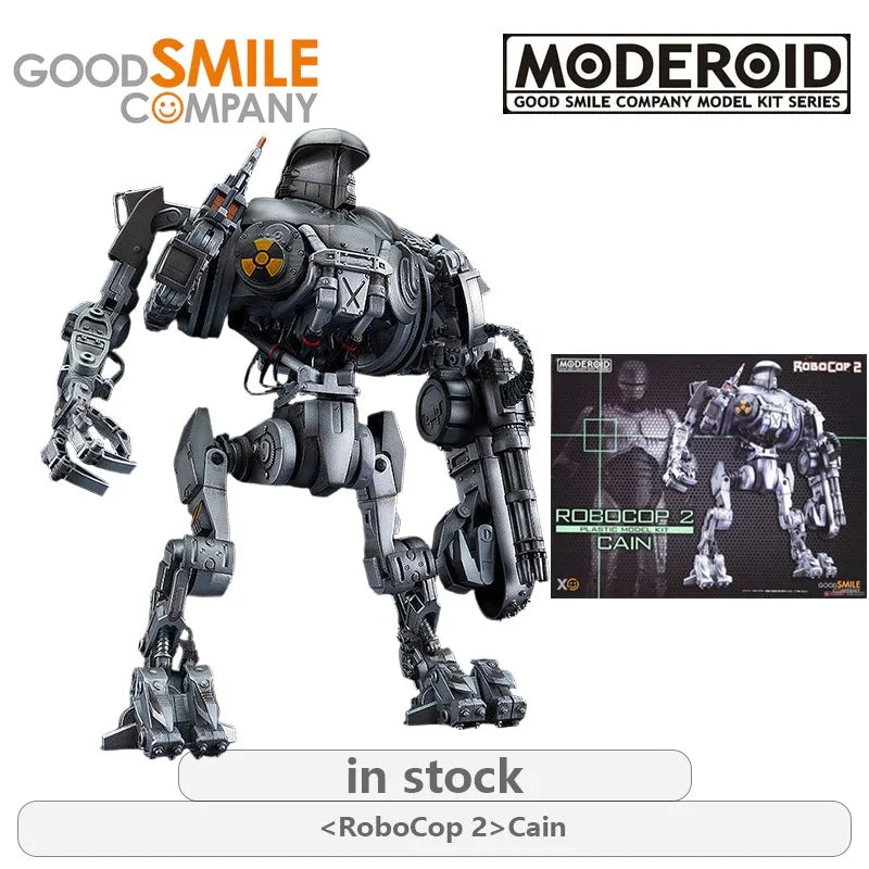 GSC Original MODEROID RoboCop 3 Series Murphy Anime Action Figure Assembly Model Toys Movable Model Ornaments Gifts Fo Boys