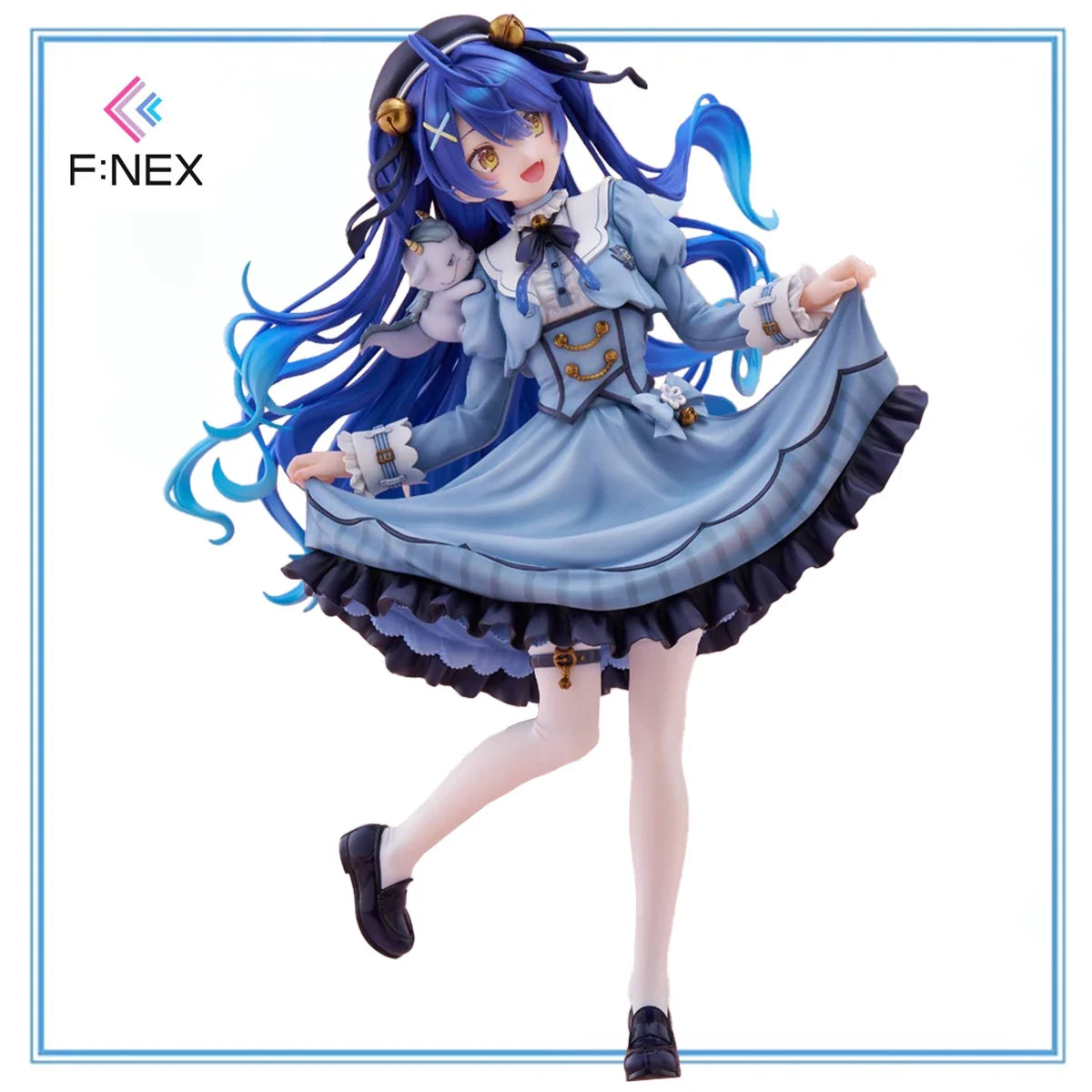 Original FuRyu F:Nex 1/7  Nijisanji - Amamiya Kokoro Anime Figure Action Figure Model Decoration Collection Series Gifts Toys