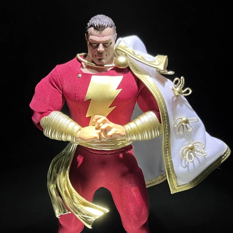 Original DC Kingdom Come Superman Shazam Special Edi 1/12 Stoffkleidung Gelenkbeweglichkeit Actionfigur Sammlerstück Geschenk