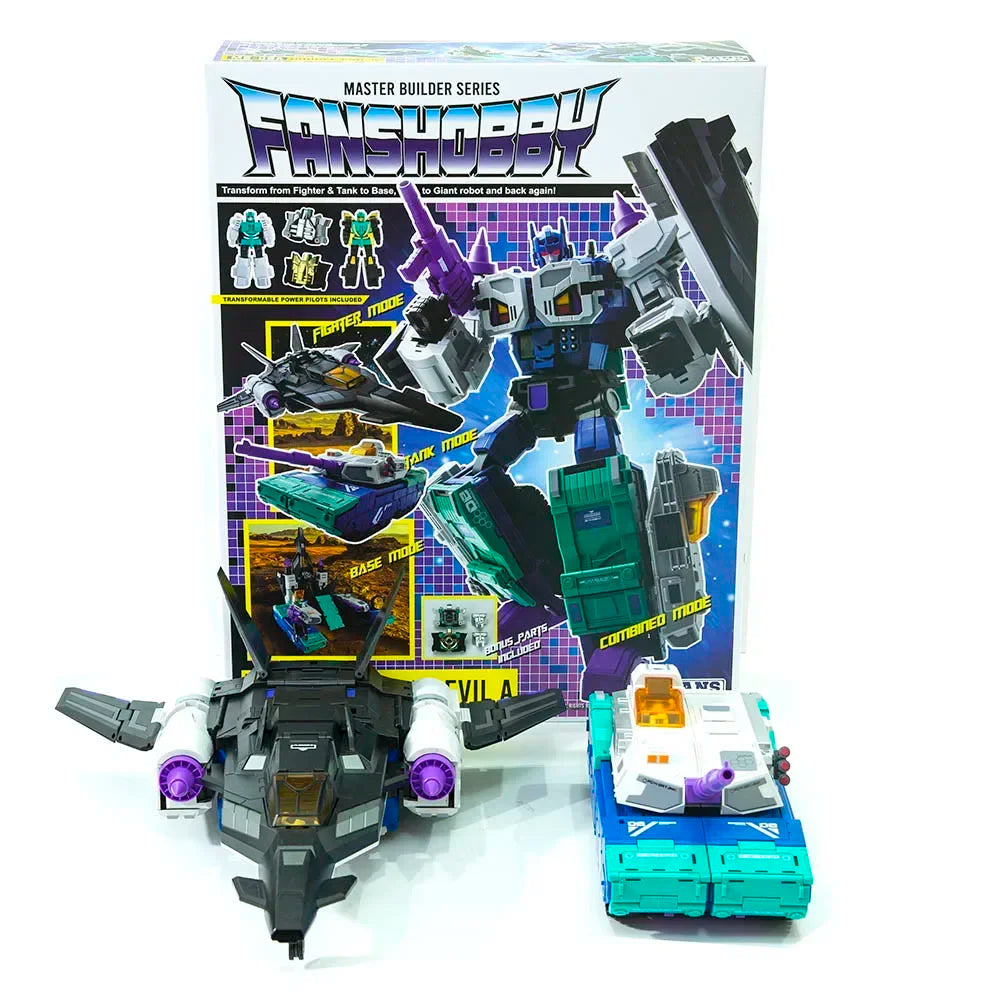 New Transformation Toys Robot FansHobby MB-08A MB08A Overlord Doubl Evil MB New color Action Figure toy in stock