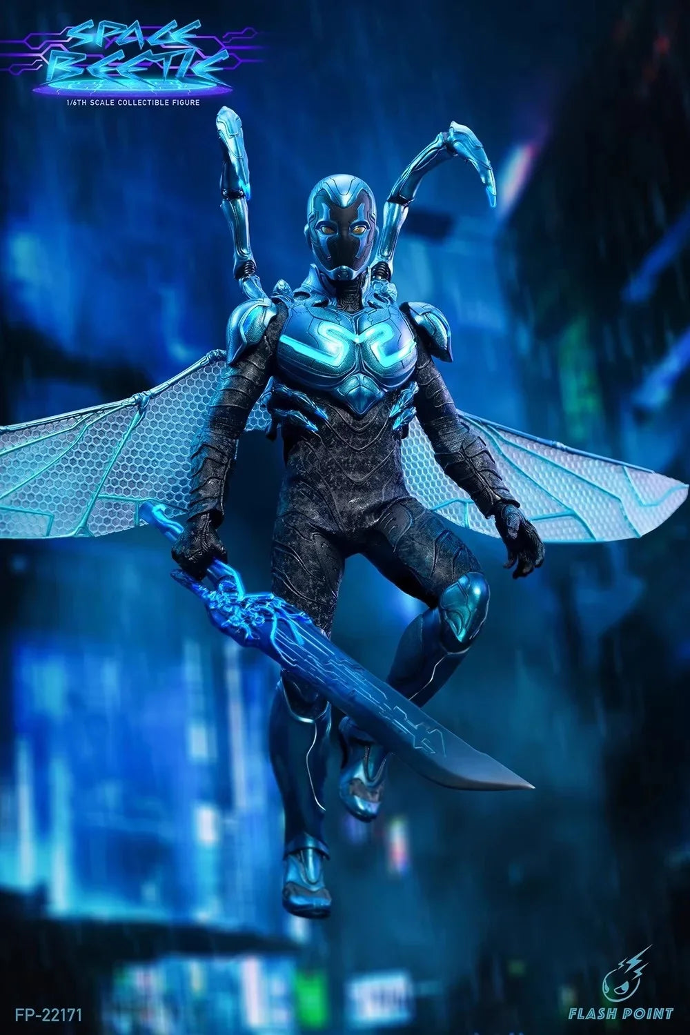 FP-22171 1/6 Universe Blue Beetle Action Figure Model
