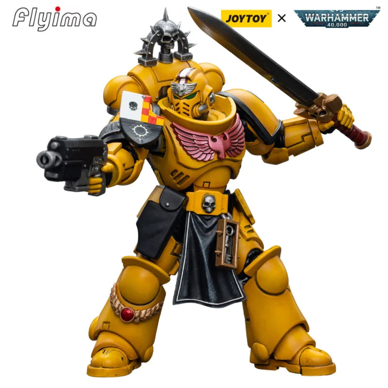 In Stock JOYTOY 1/18 Action Numbers [2pcs/set] Ultramarines Primarch Roboute Guilliman Model Gift Collection