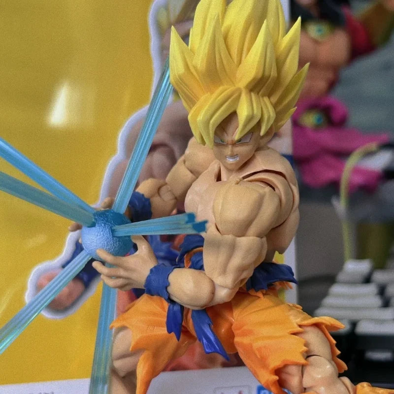 In Stock Anime Shf Dragon Ball Z Son Goku Legendary Action Figure Pvc Movable Collection Anime Super Kakarotto Figurine Models