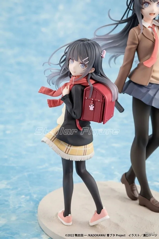 【SF】In Stock Tops KADOKAWA KDcolle Youthful Pig-headed Boy Will Not Dream of A Girl with A Red Schoolbag Sakurajima Mai Figure