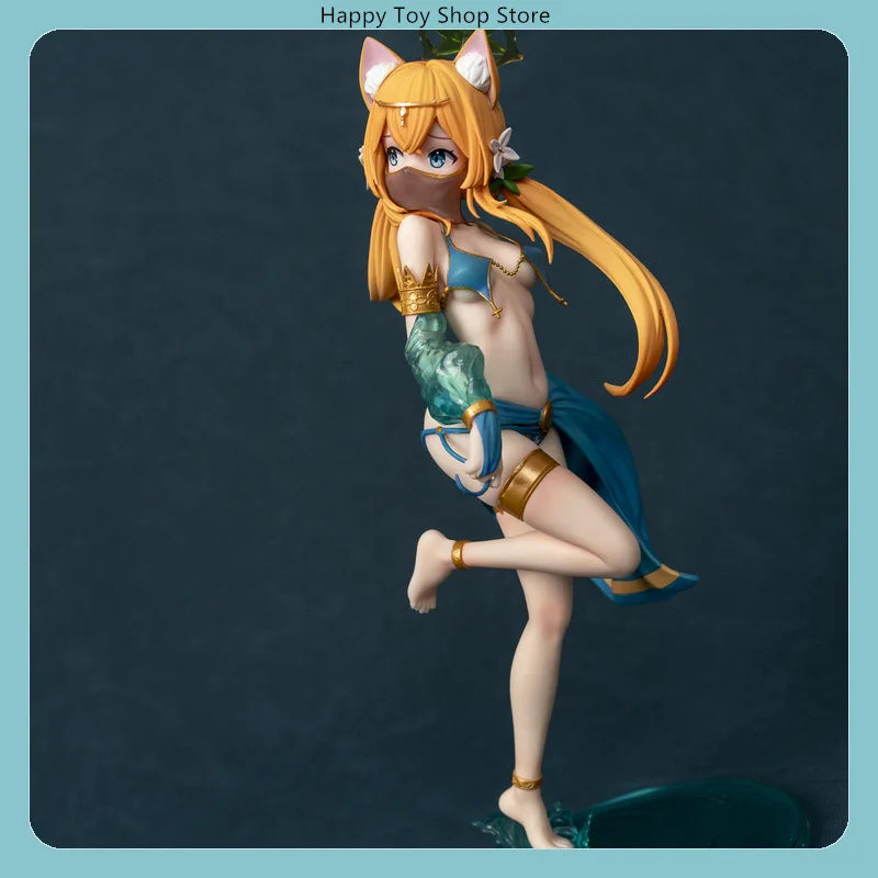 25cm Blue Archive Iochi Mari Dancer Ver Anime Figure Model Statue Desktop Decoration