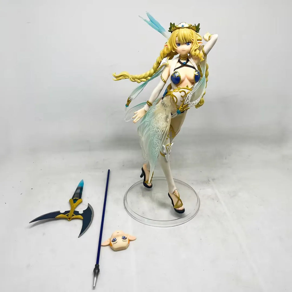 New 24cm Amiami Third Villager Anime Figure Lincia Pvc Action Figure Elf Village Beautiful Figurine Collectible Model Toys Gifts