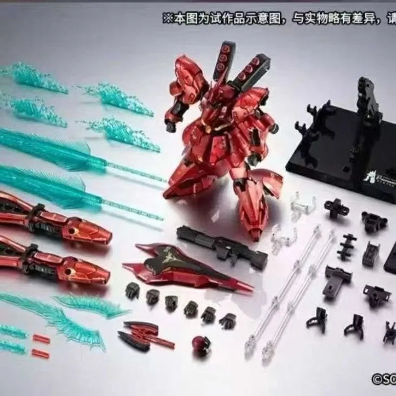 Pre-Order Coming Soon FA-01 Super Alloy-Sazabi 1/100 Scale Deformed Toy Alloy Finished Product Action Figure Toy Gift Collection