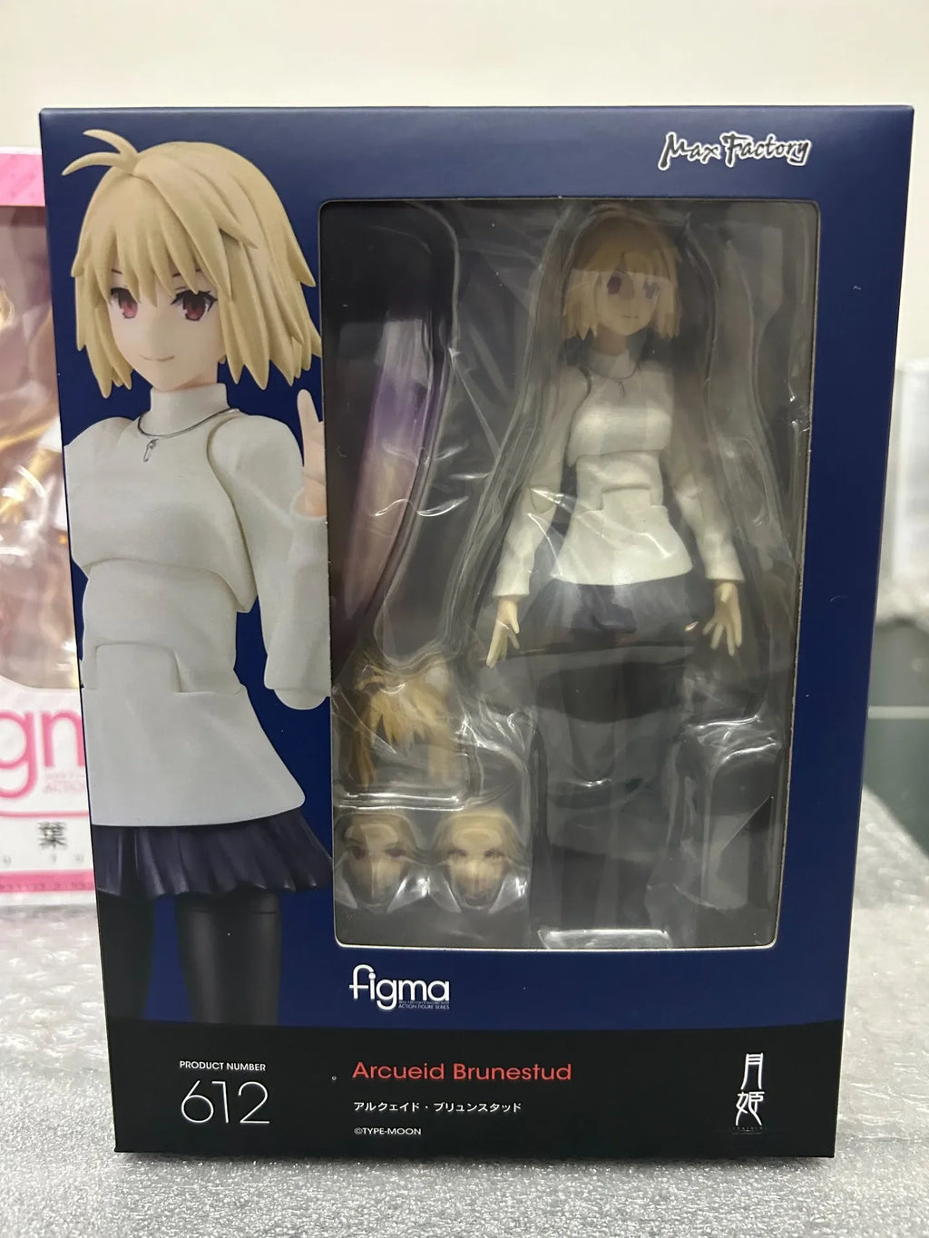 TYCTOYS Max Factory GSC Figma 612 Tsukihime -A Piece of Blue Glass Moon- Arcueid Brunestud Actionfigur Modell Spielzeug Geschenk