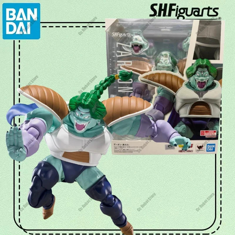 In Stock Bandai Dragon Ball Z S.H.Figuarts SHF Super Zarbon True Power Anime Action Figures Toys Models PVC Gift Collectible