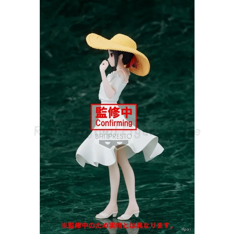 【In Stock】Original BANPRESTO Kyunties ‌Kaguya-sama: Love Is War -Ultra Romantic-‌ Shinomiya Kaguya Beach Girl Anime Figure Model