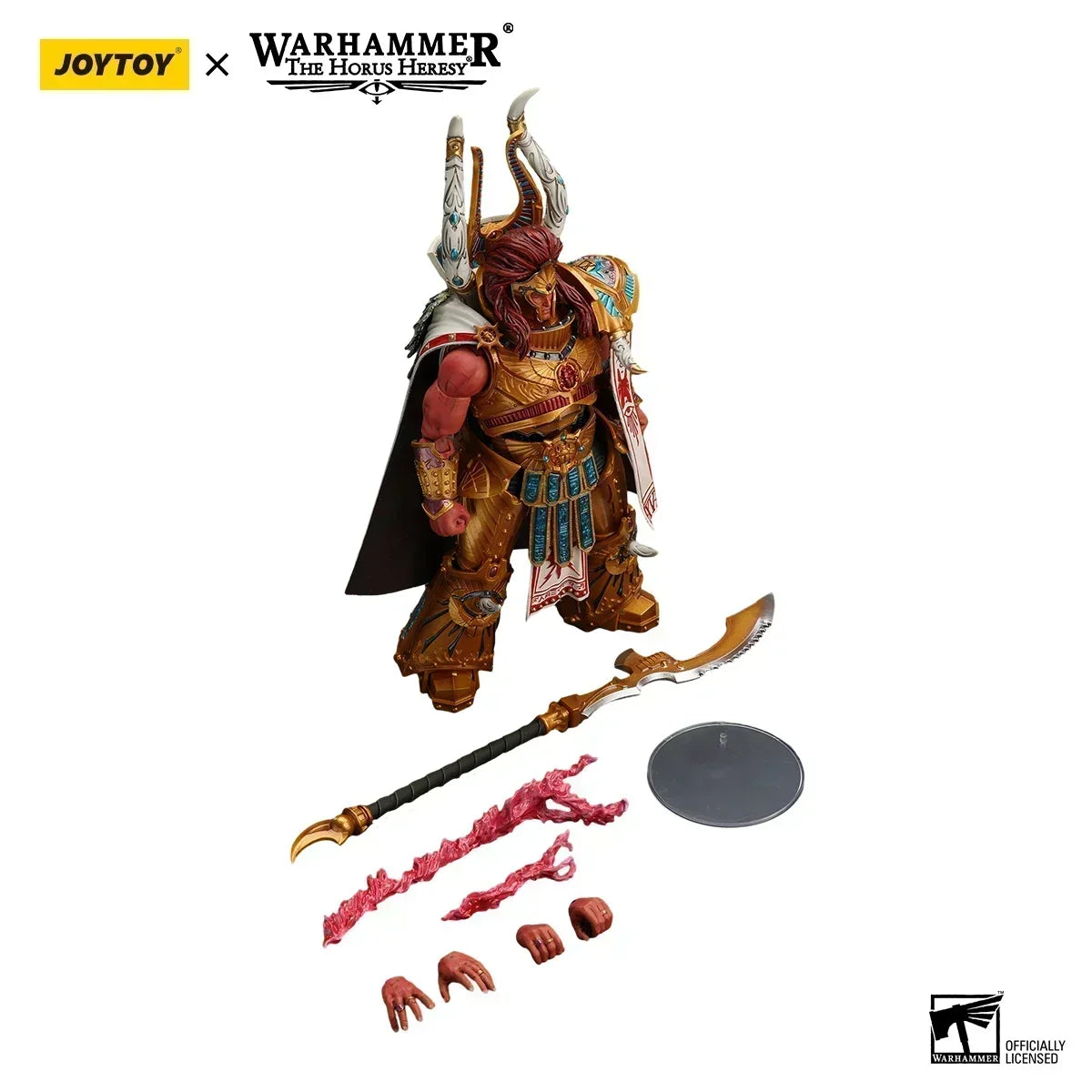 【FS】 JOYTOY Warhammer 40K Thousand Sons Magnus The Red 1/18 Action Figure Model Toys Gifts Collection