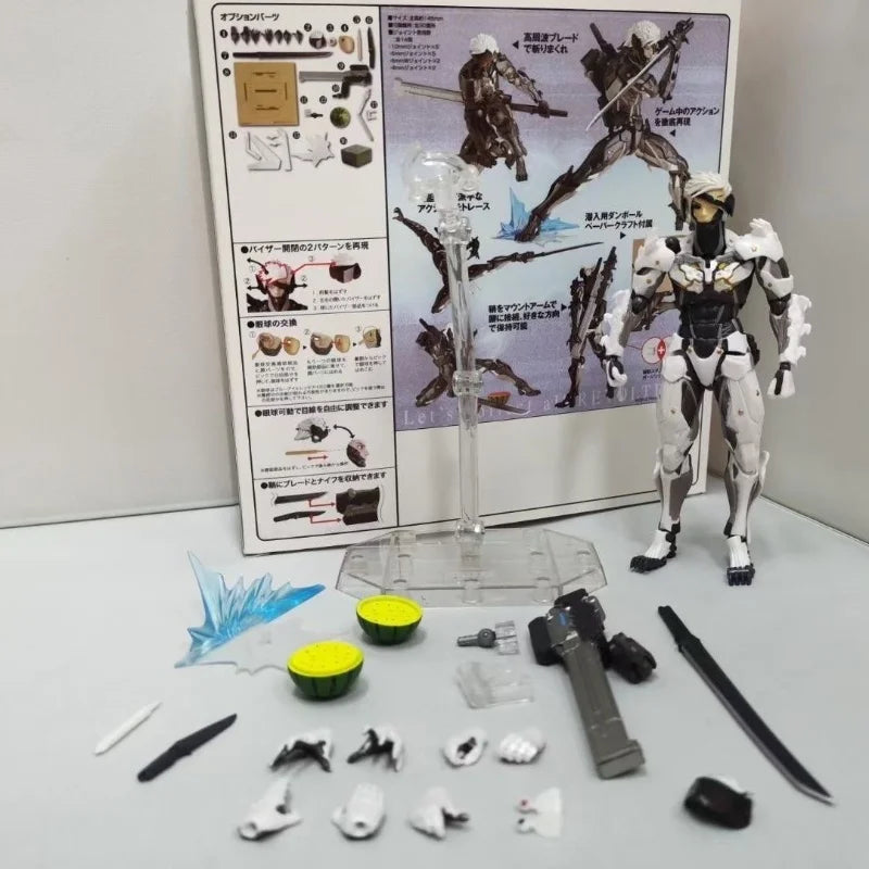 Ocedo Yamaguchi 140 Ex Metal Gear Action Doll Mgs Metal Gear Rising Rising Thunder Hand Gift Doll Toy Birthday Gift
