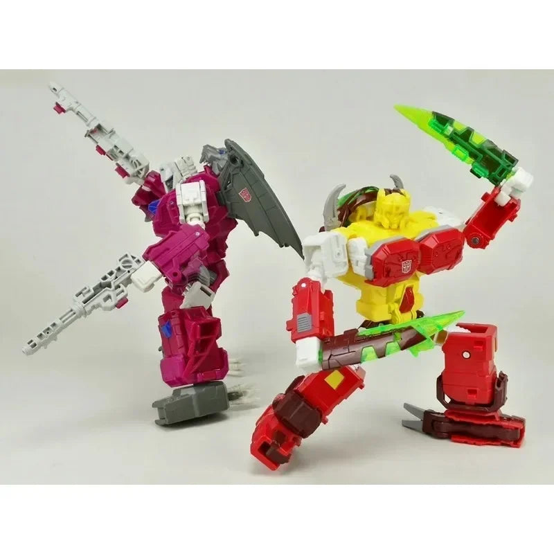 In Stock TAKARA TOMY Transformers LG-EX X UW-EX Repugnus & Grotusque 2-Pack Set Infrequent Anime Action Figure Nice Model Toys