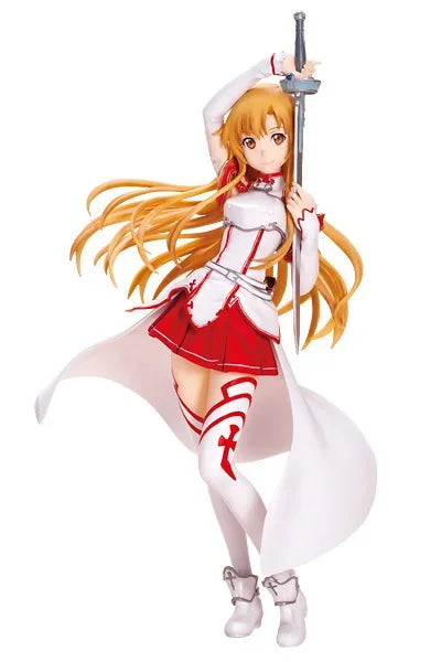 1/7 Anime Uncolored Resin Figure Kit Yuuki Asuna Sword Art Online Unpainted Garage Resin Kit Model GK White mold TOYS Gift