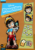 Original BLITZWAY Disney Pinocchio Alloy bewegliche mechanische Goofy Actionfigur Sammlerstück Mickey Modell LED Augen Geburtstagsgeschenk