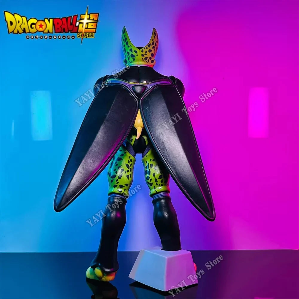 30cm Dragon Ball Z Cell Anime Figure Toy Ultimate Shape Dbz Super Saiyan Action Figures Pvc Collectible Model Toys For Kids Gift