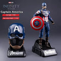 Marvel Legends Series Iron Man Captain America Ant-Man 1/12 Scale Deformable Anime Action Figure Model Kids Birthday Gift Toys