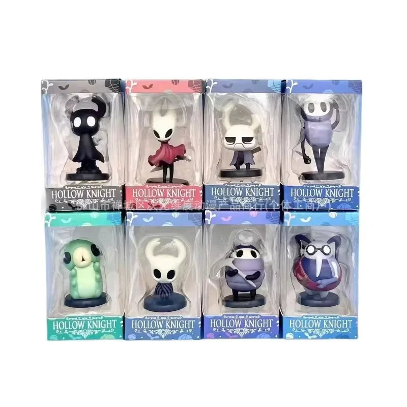 Hollow Knight Silk Song Knight Hornet Grub Zote Quirrel Shade Cornifer Myla Pvc Figures Q Version Collection Model Doll Toy Gift