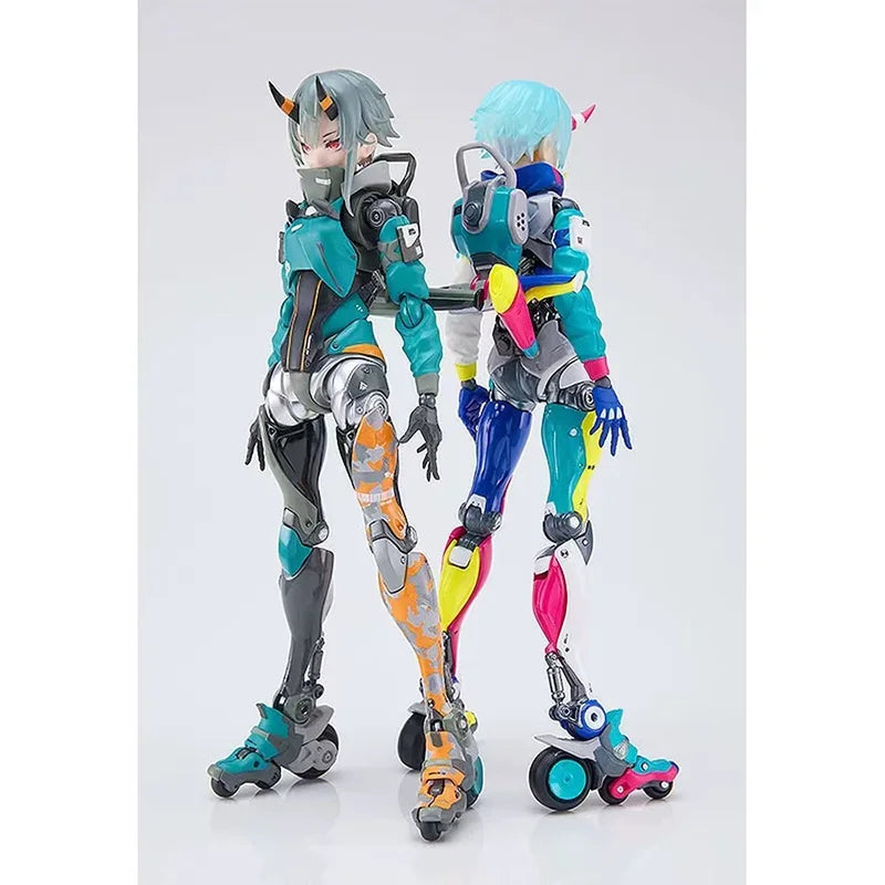 100% Original Max Factory Shojo Hatsudoki Motored Cyborg Runner SSX 155 Psychedelic Rush Downtown Trek In Stock Anime Model
