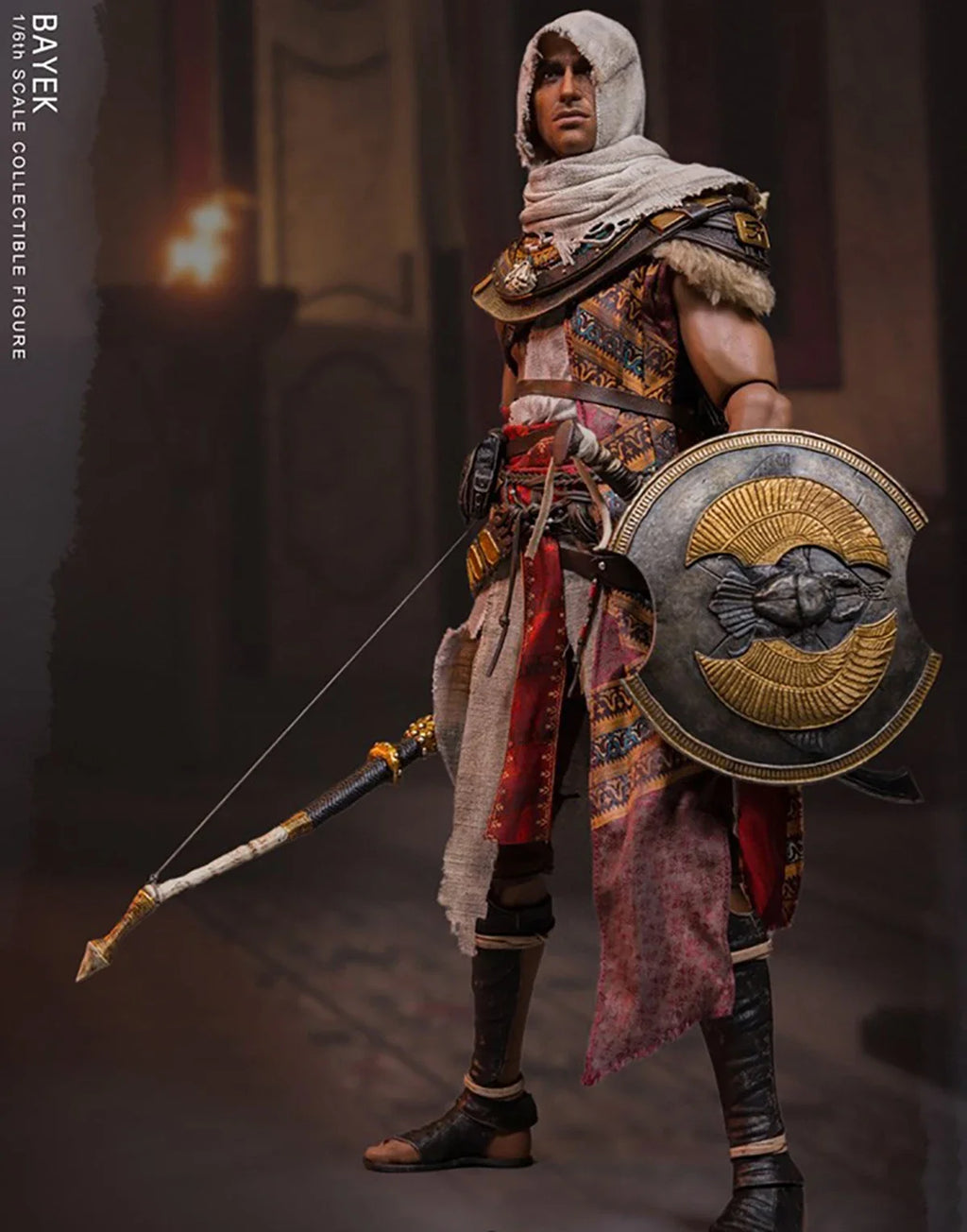 original DAMTOYS DMS013 1/6 Scale Male Soldier Bayek Model 12 Inches Full Set Action Figures Dolls for Fans Hobby Gifts