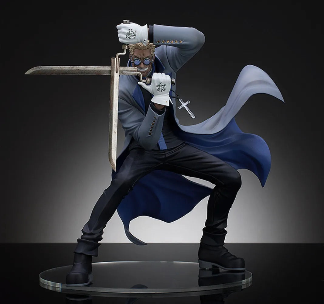 100% Original in Stock Good Smile Company Pop Up Parade Hellsing Alexander Anderson  L Collection Series Anime Figure Model Toys