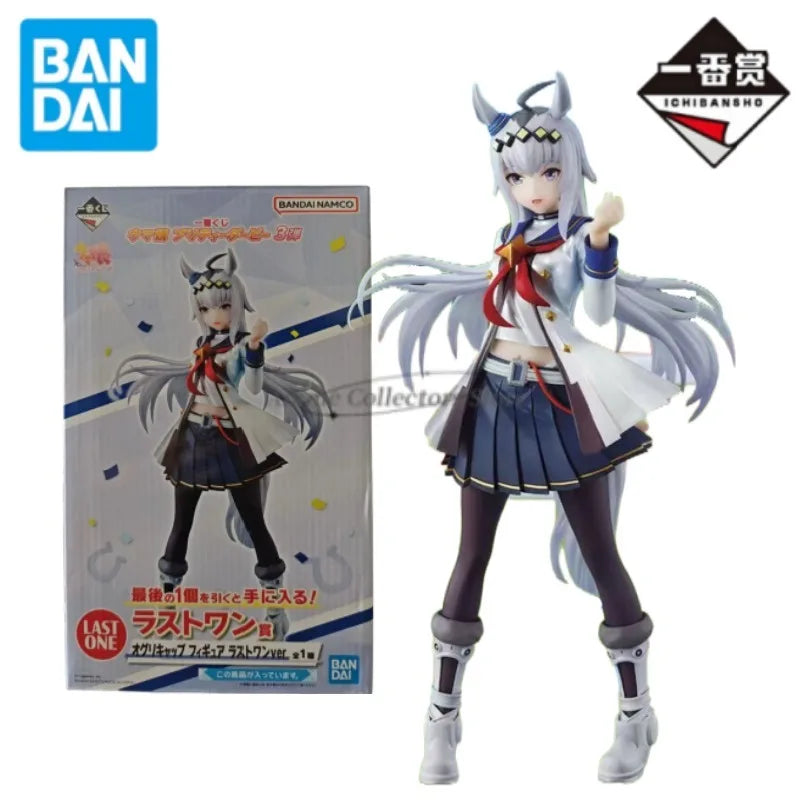 Original Bandai Ichiban Kuji Umamusume PrettyDerby Vol.3 Oguri Cap Tamamo Cross Anime Figure Toys Collectible Model Ornaments