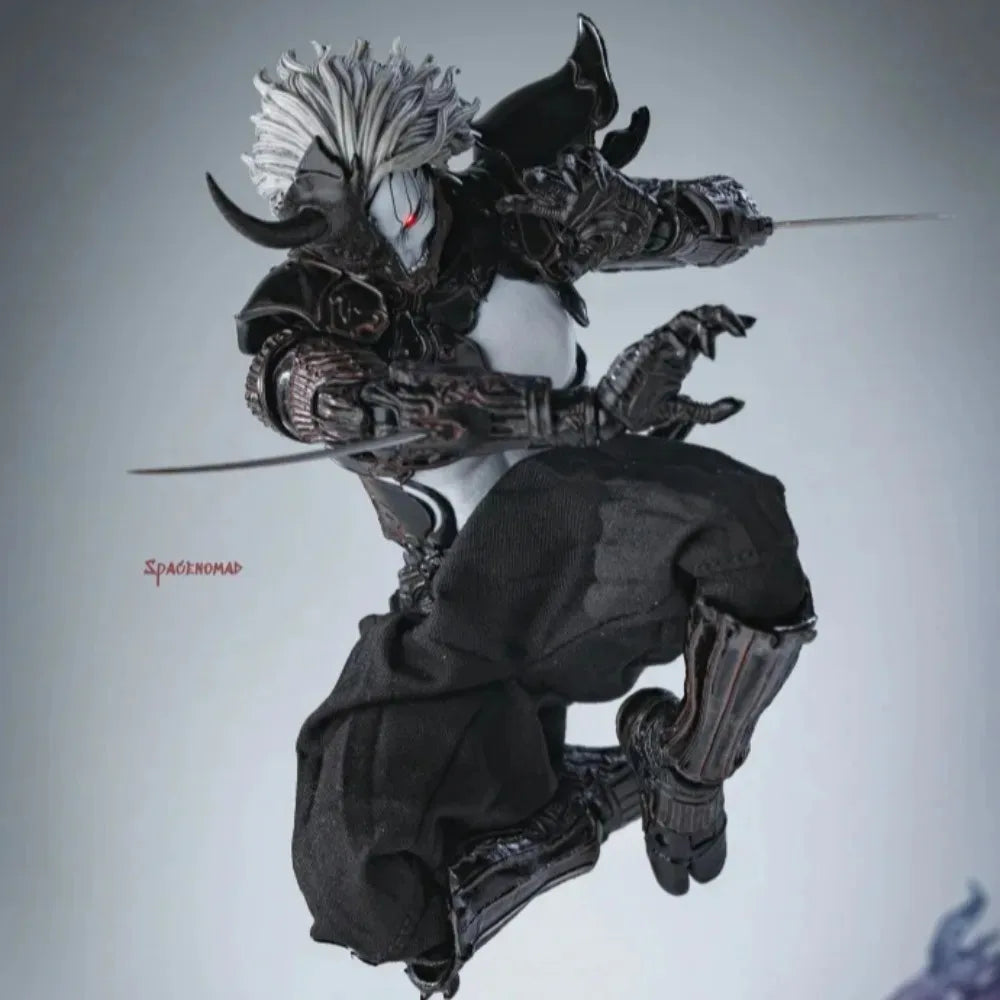 In Stock BURNINGSOULS Movable Model Toys DARKCROWN TOYS Samurai Anime Figure 6 INCHES SCALE Action Figure Collectible Model Toys