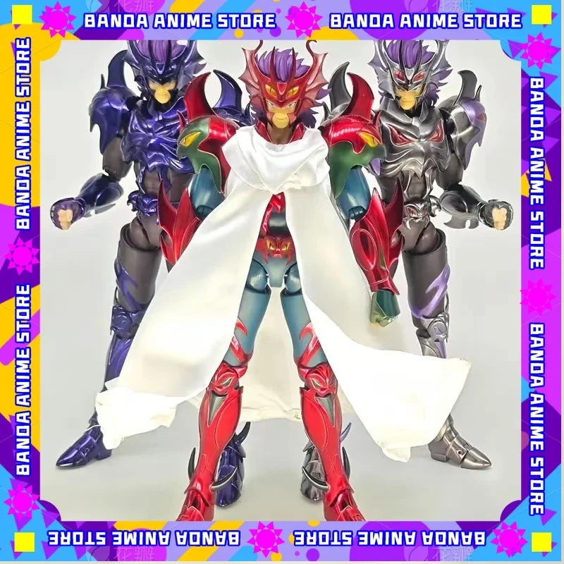 JM.MST Saint Seiya Myth Cloth EXM/EX Metal Hydra Docrates Thor Sanctuary Cashios Brother Knights of the Zodiac Action Figure
