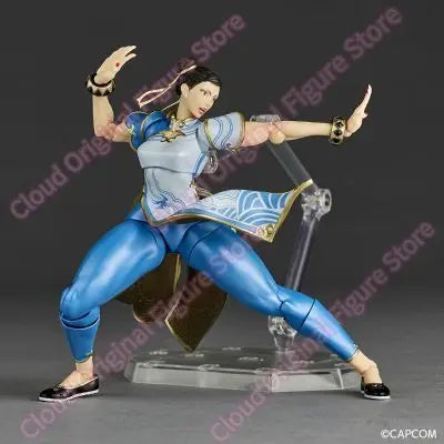 In Stock 100% Original KAIYODO AMAZING YAMAGUCHI Street Fighter 6 Chun-Li Action Figures Toys Collection Hobby Gift