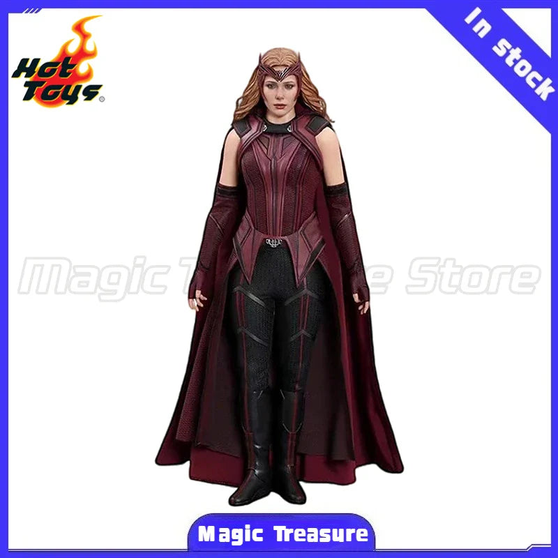 【MT】Hot Toys TMS036 Marvel "WandaVision" Scarlet Witch Sammlerpuppe im Maßstab 1:6, 28 cm, Filmcharakter-Modell, Spielzeug-Geschenk-Kollektion
