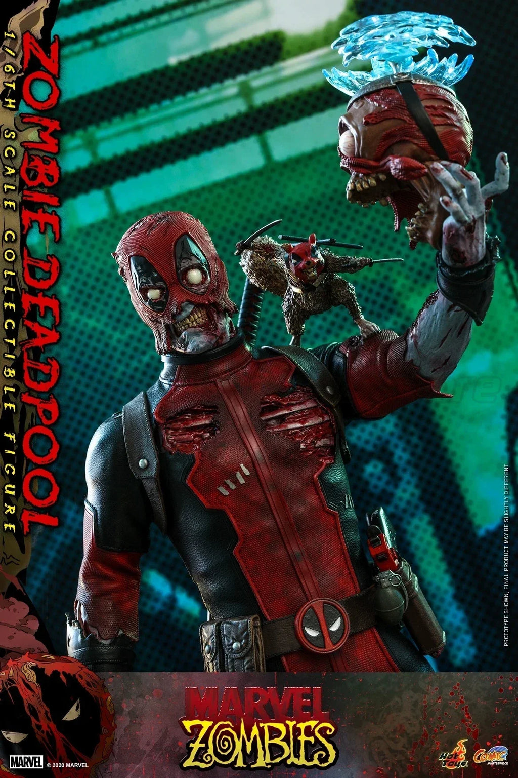 【MT】Hot Toys CMS06 "Marvel Zombies" Zombie Deadpool 1:6 Scale Collectible Doll Anime Model Toy Gift