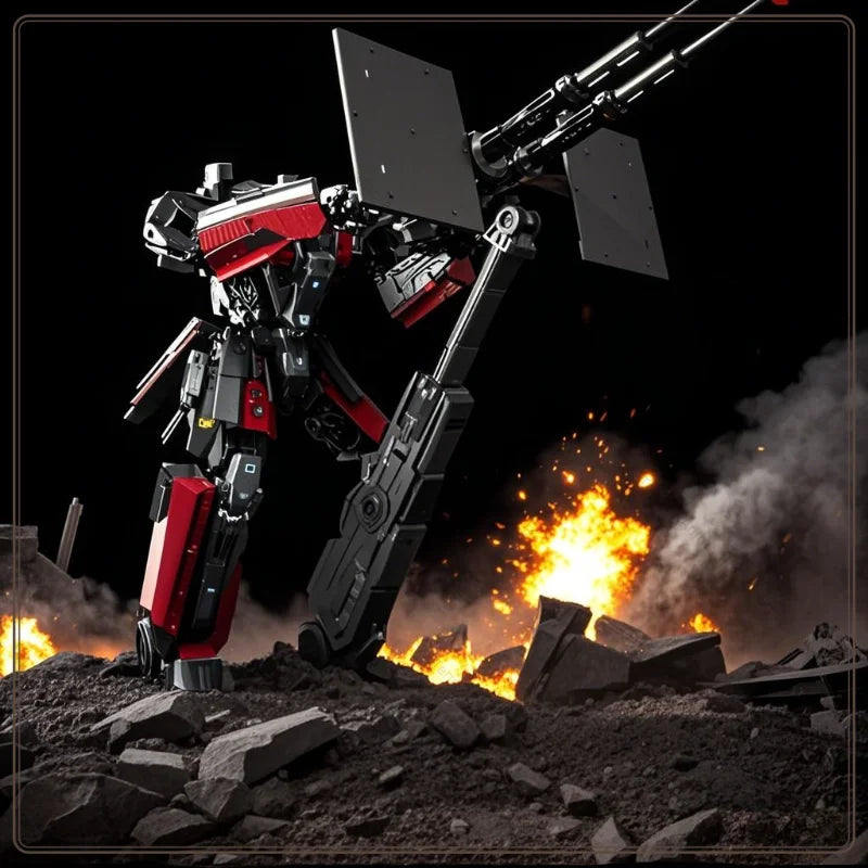 【In Stock】Yiwantiankai YW2411 Yousi "Iron War Soul" Battleship Transformed toys Toy with Special Classic