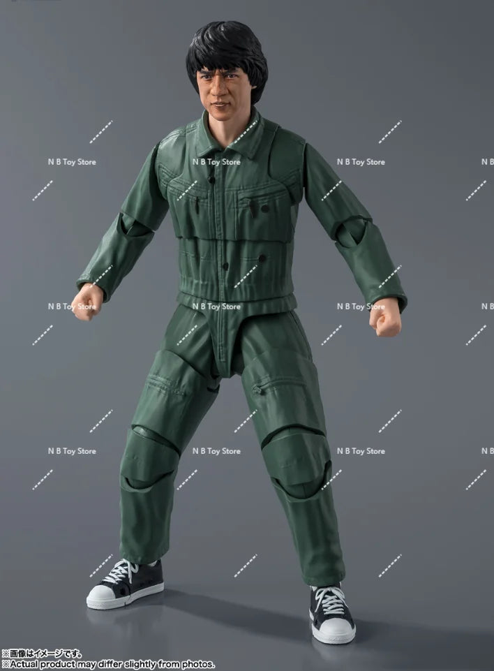 In Stock Bandai S.H.Figuarts SHF Police Story Jackie Chan Action Figure Model Toys Collect Gifts