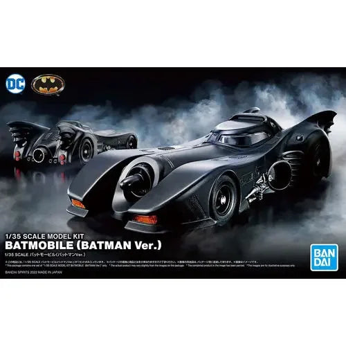 Bandai Original Anime Figur Batman MASSTAB 1:35 DC BATMOBIL BATMAN VER Actionfiguren Sammlerstücke Spielzeug Geschenke für Kinder