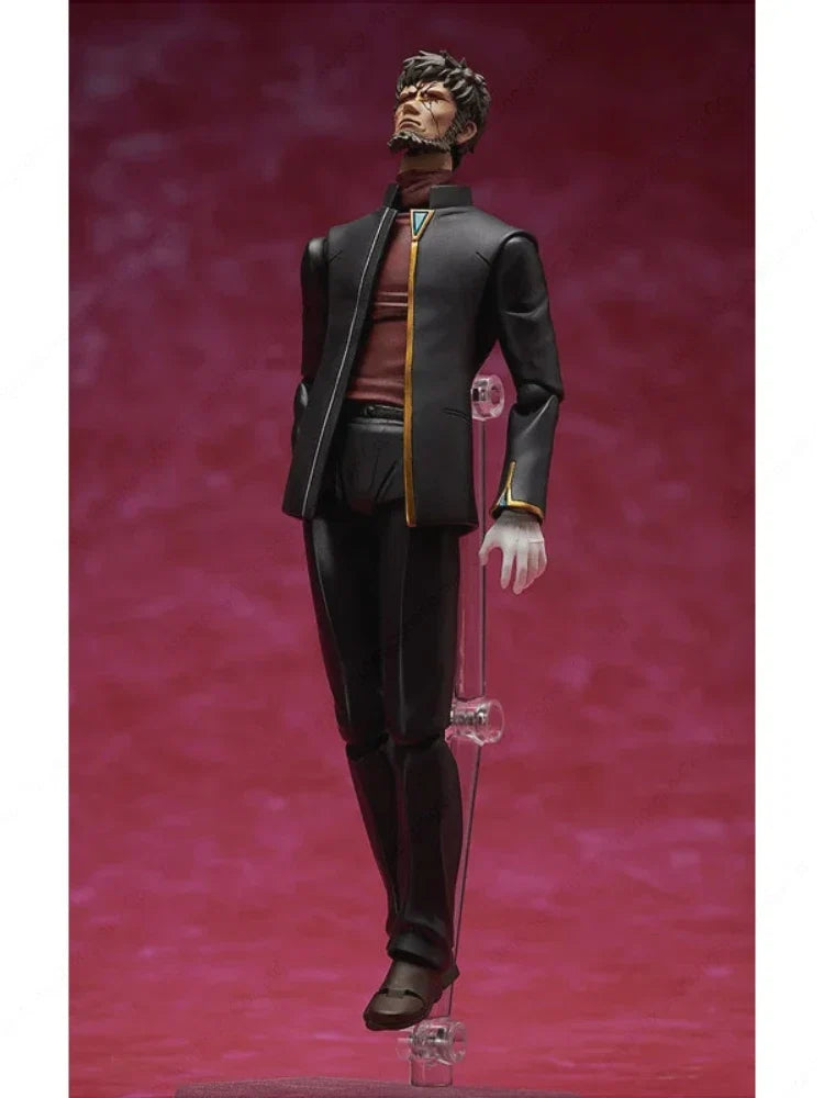 Original Figma SP 166 Rebuild of Evangelion Gendo Ikari In Stock Anime Action Collection Figures Model Toys